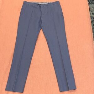 Zara W36L34 Men's Classic Blue Dress Pants